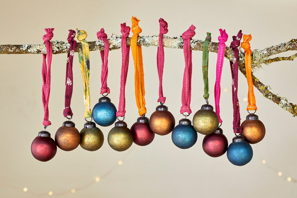 Oko Mini Baubles - Mixed Matt (Set of 12)