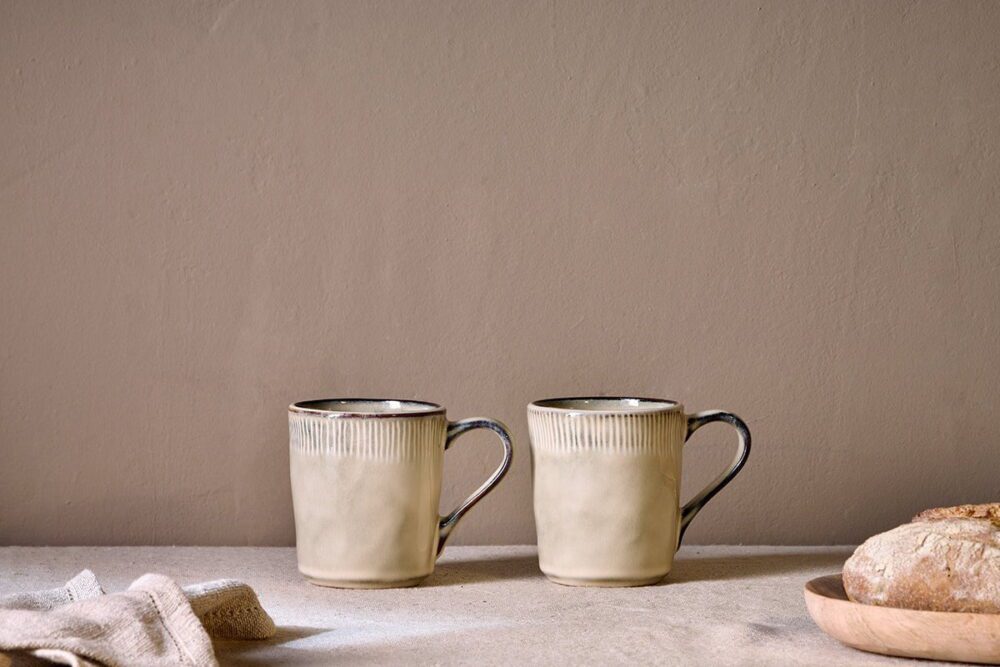 Malia Mug - Cream (Set of 2)