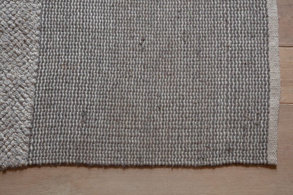 Kufri Jute Rug - Soft Blue & Brown - 200 X 300 cm