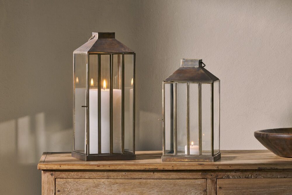 Nampo Lantern - Aged Antique - Large