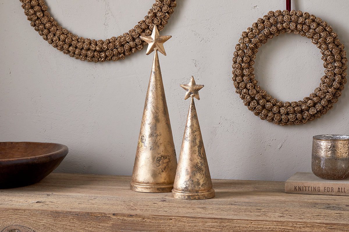 Talna Tree Bell - Antique Brass - Large
