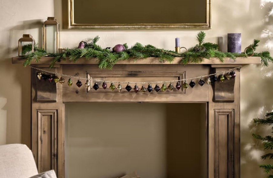 EKITI BAUBLE GARLAND - MIXED COLOURS - 5CM X 130CM