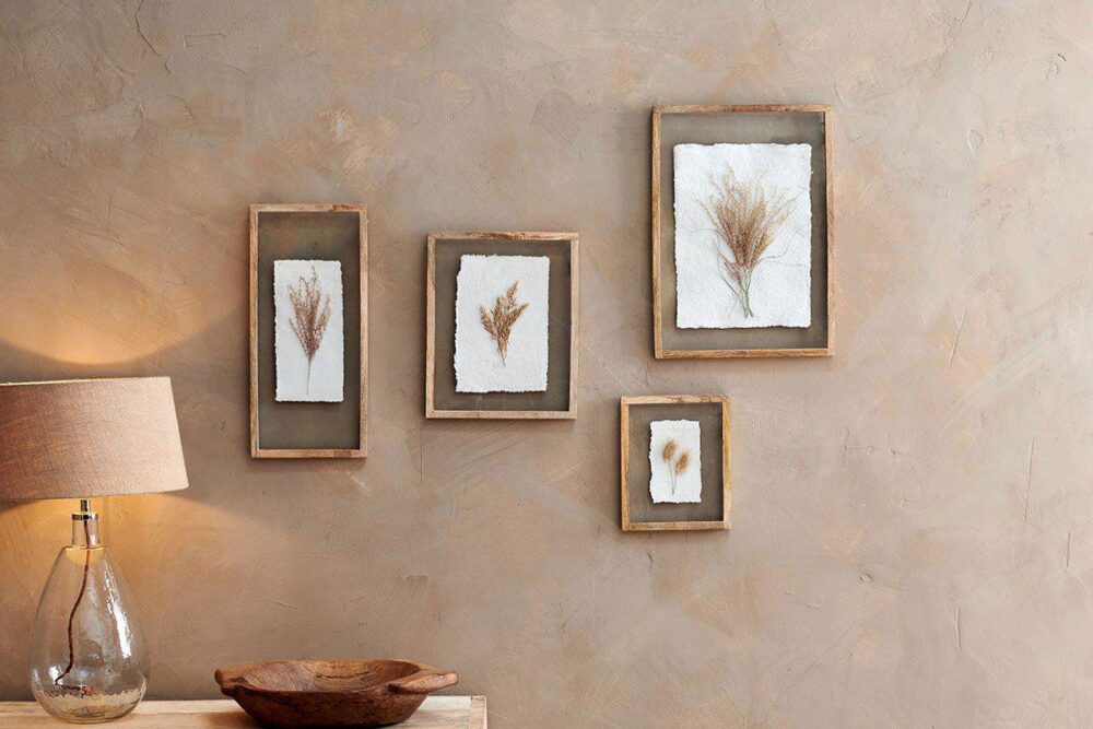 Indu Wooden Frame - Mango Wood - 36 X 29cm