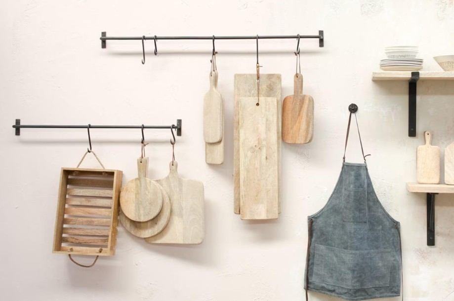 Laila Hanging Rail- Iron - Large 120cm