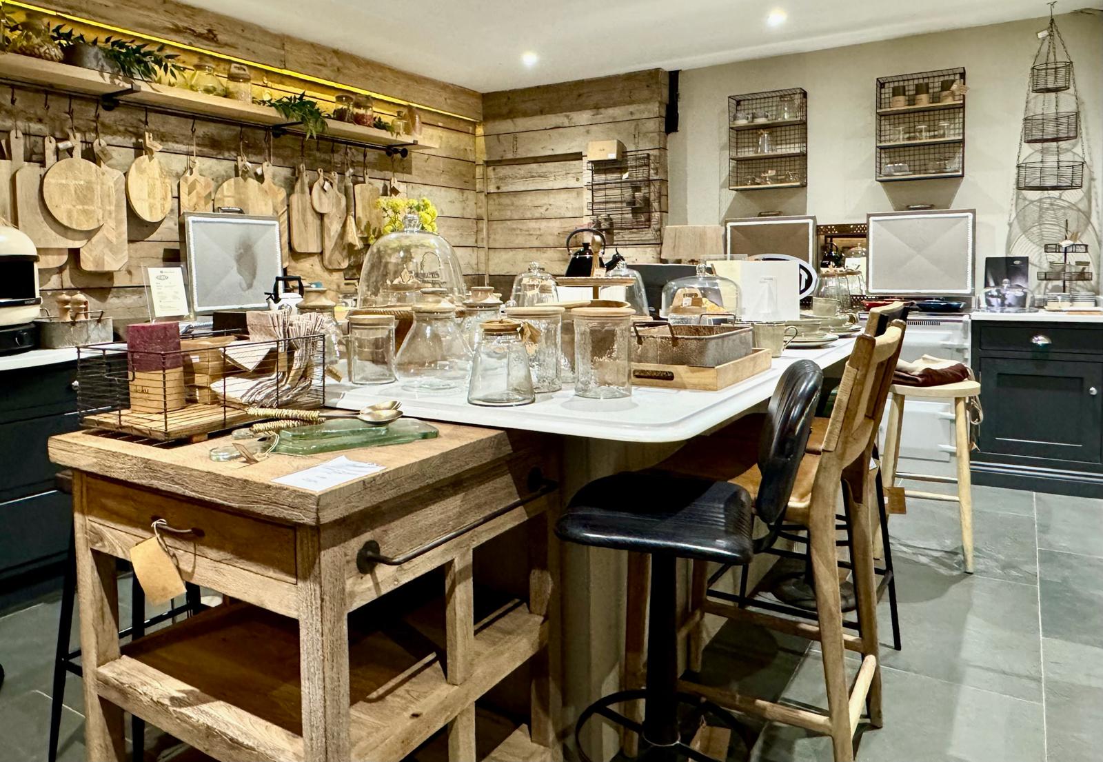 Opulence Interiors showroom interior in Bury St Edmunds.